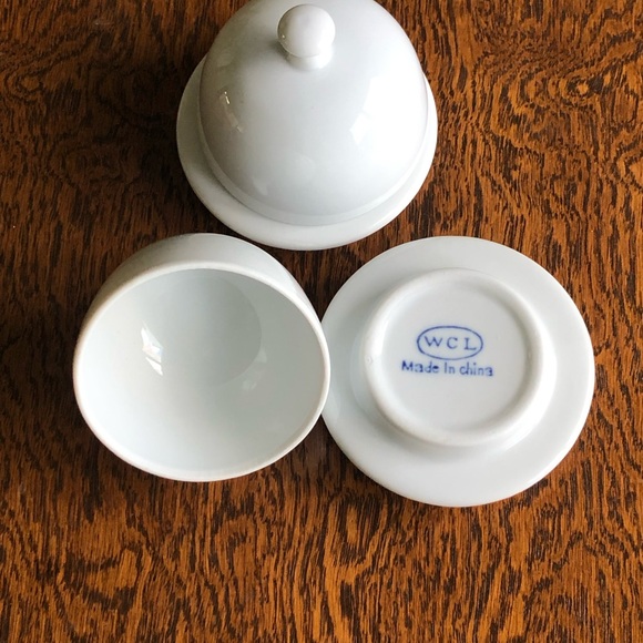 NEW 2 sets of 2 Porcelain  Butter  Dishes - Picture 3 of 7